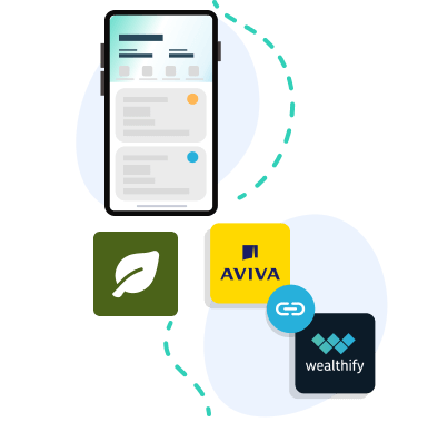 A timeline showing Wealthify's achievements from 2017 – 2018, such as their app going live, Aviva becoming their backer and Ethical investing options become available