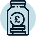 cash jar icon