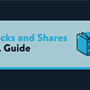 A titlecard that reads 'Stocks and Shares ISA Guide' with an icon of a book next to the next.